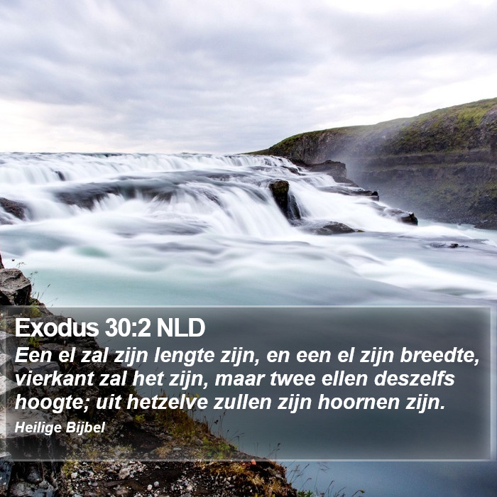 Exodus 30:2 NLD Bible Study