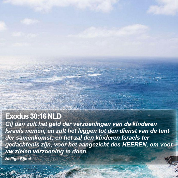 Exodus 30:16 NLD Bible Study