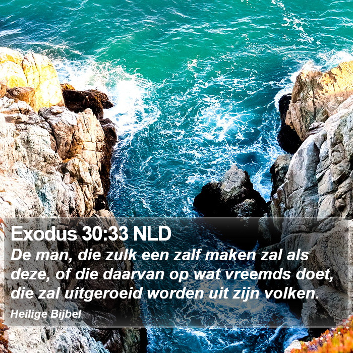 Exodus 30:33 NLD Bible Study