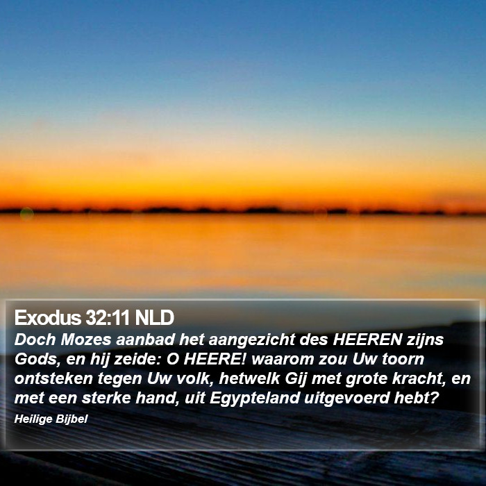 Exodus 32:11 NLD Bible Study