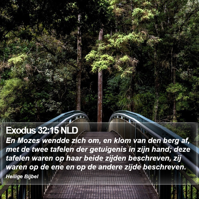 Exodus 32:15 NLD Bible Study