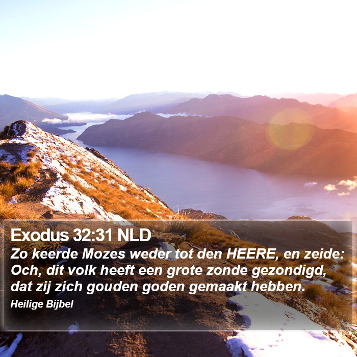 Exodus 32:31 NLD Bible Study