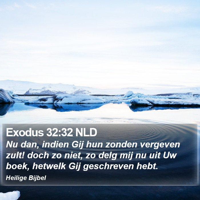 Exodus 32:32 NLD Bible Study