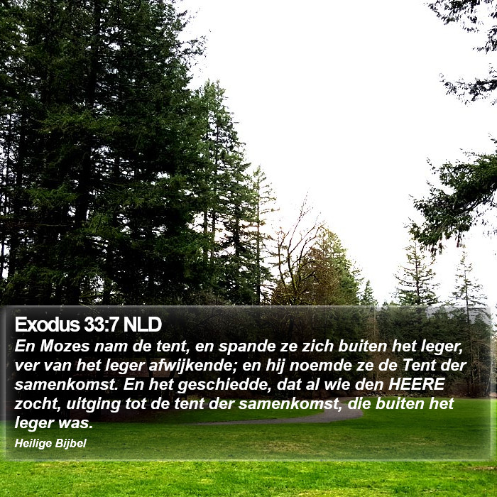 Exodus 33:7 NLD Bible Study
