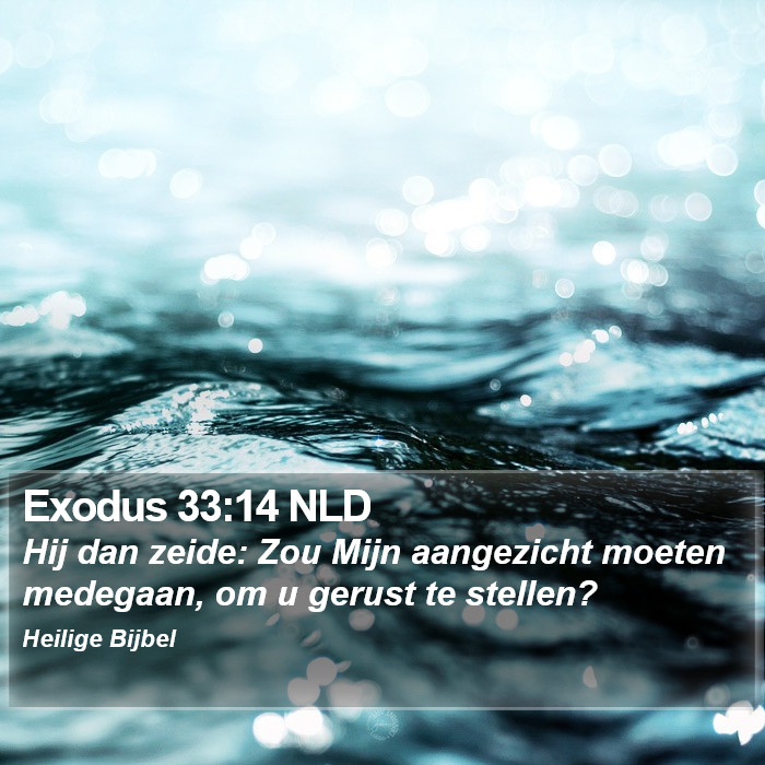 Exodus 33:14 NLD Bible Study