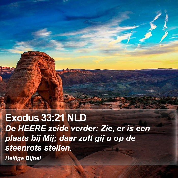 Exodus 33:21 NLD Bible Study