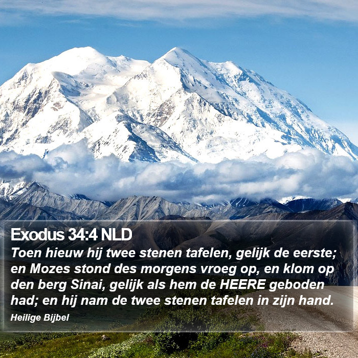 Exodus 34:4 NLD Bible Study