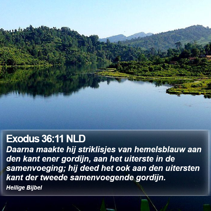 Exodus 36:11 NLD Bible Study