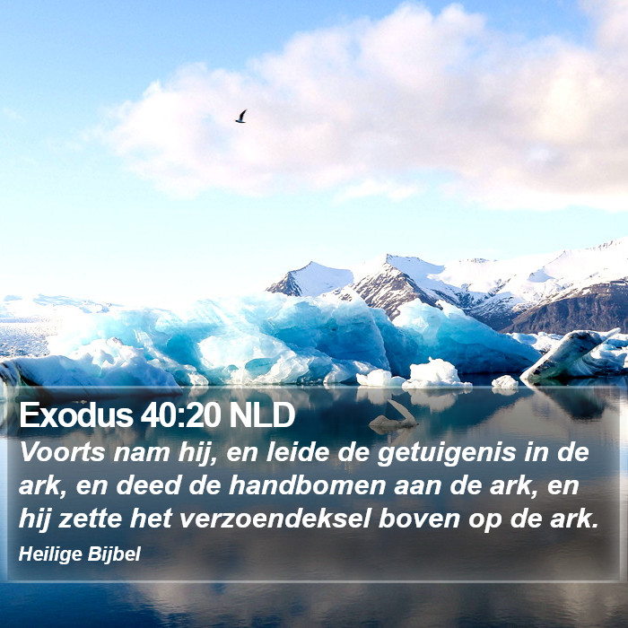 Exodus 40:20 NLD Bible Study