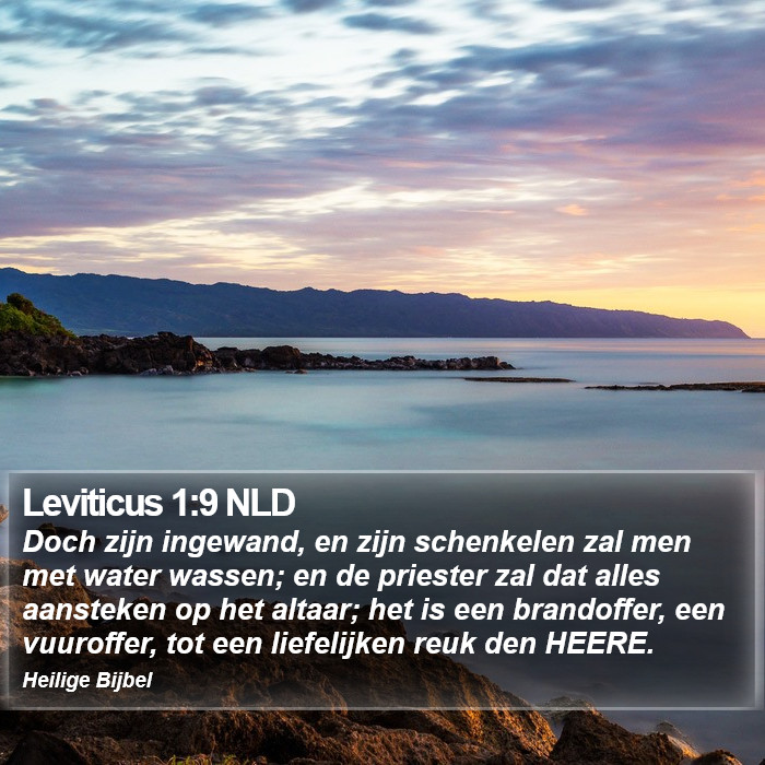 Leviticus 1:9 NLD Bible Study