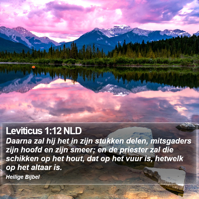 Leviticus 1:12 NLD Bible Study