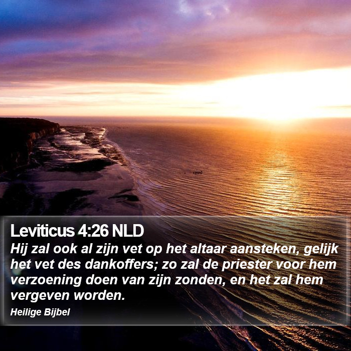 Leviticus 4:26 NLD Bible Study
