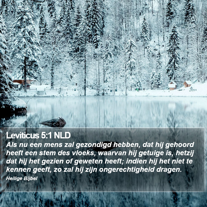 Leviticus 5:1 NLD Bible Study