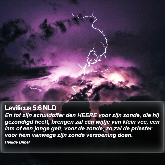 Leviticus 5:6 NLD Bible Study