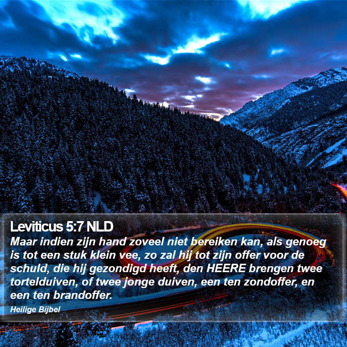 Leviticus 5:7 NLD Bible Study