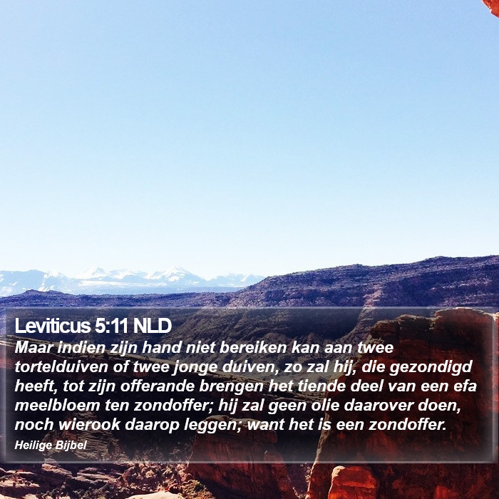 Leviticus 5:11 NLD Bible Study