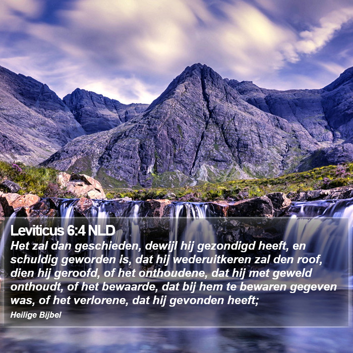 Leviticus 6:4 NLD Bible Study