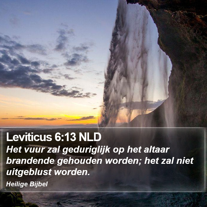 Leviticus 6:13 NLD Bible Study