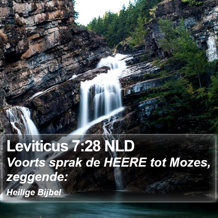 Leviticus 7:28 NLD Bible Study