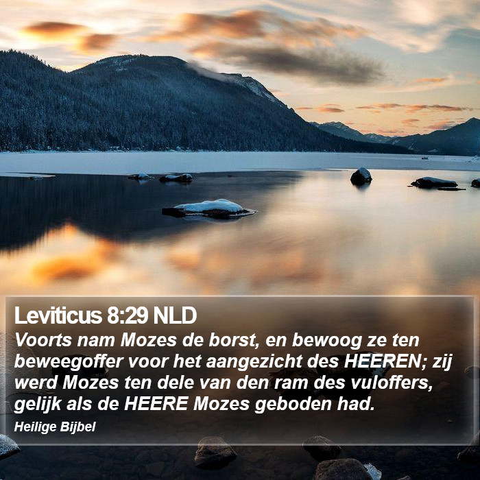 Leviticus 8:29 NLD Bible Study