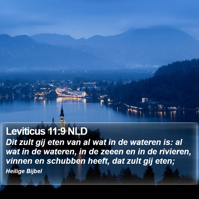 Leviticus 11:9 NLD Bible Study