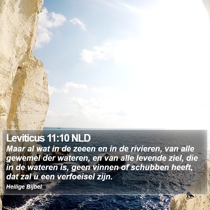 Leviticus 11:10 NLD Bible Study