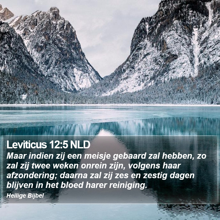 Leviticus 12:5 NLD Bible Study