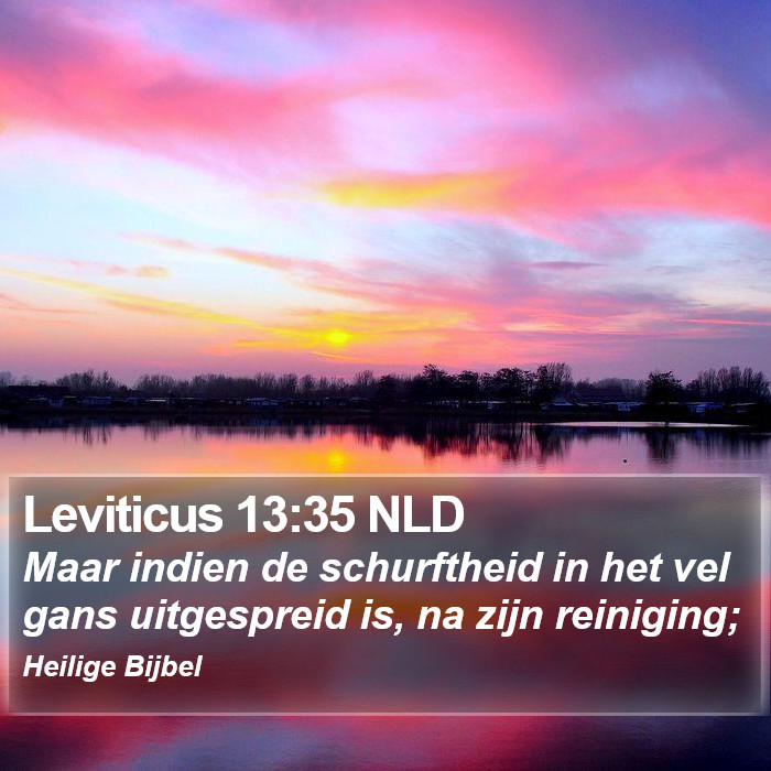Leviticus 13:35 NLD Bible Study