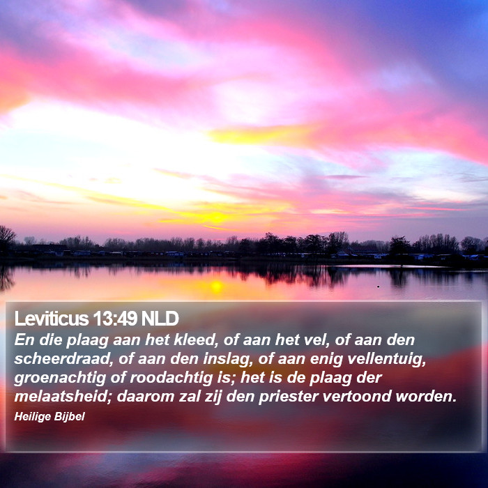 Leviticus 13:49 NLD Bible Study