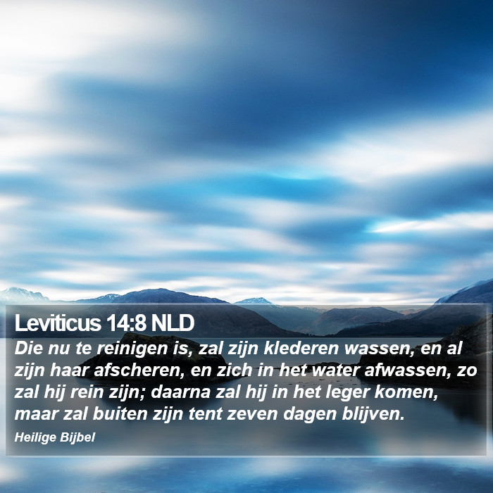 Leviticus 14:8 NLD Bible Study