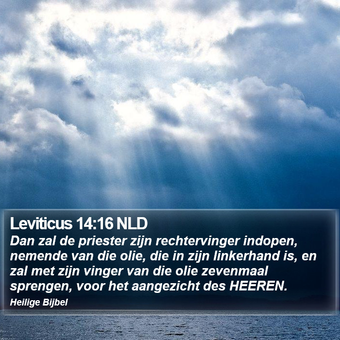 Leviticus 14:16 NLD Bible Study