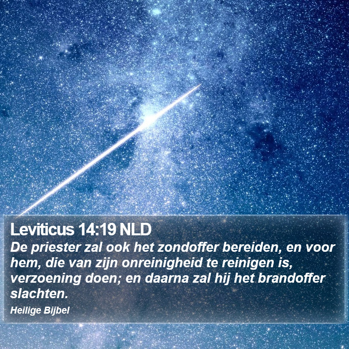 Leviticus 14:19 NLD Bible Study