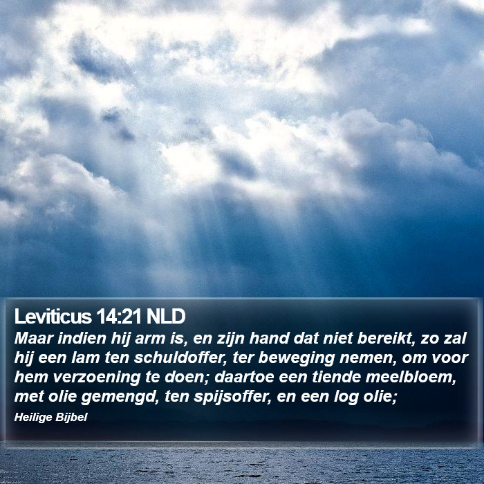 Leviticus 14:21 NLD Bible Study