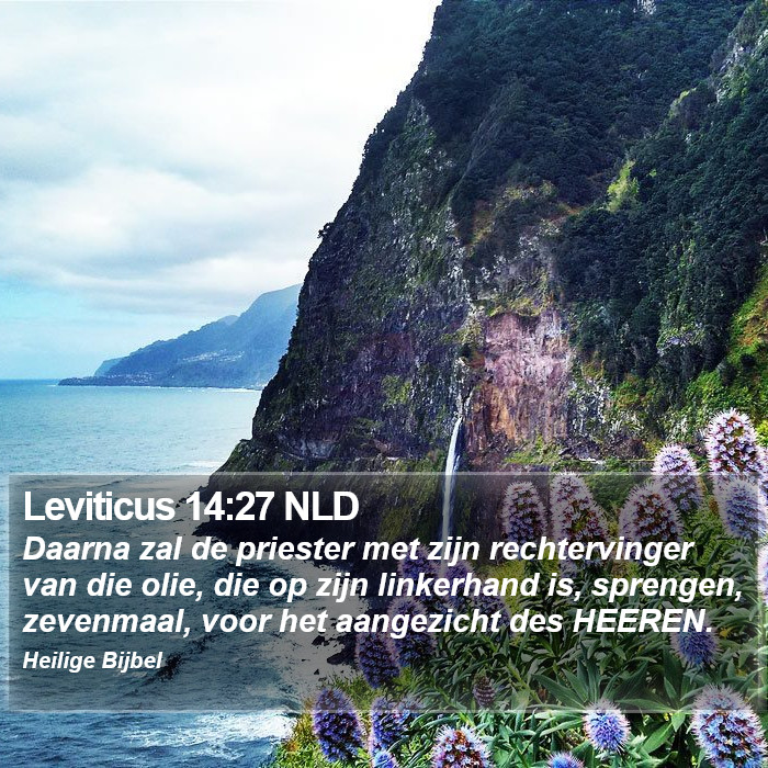 Leviticus 14:27 NLD Bible Study