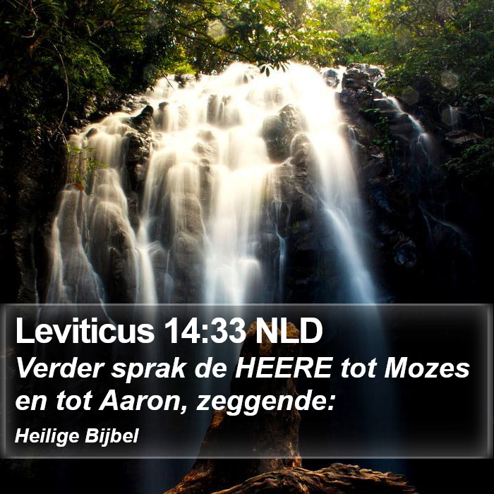 Leviticus 14:33 NLD Bible Study