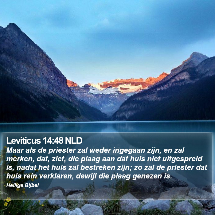 Leviticus 14:48 NLD Bible Study