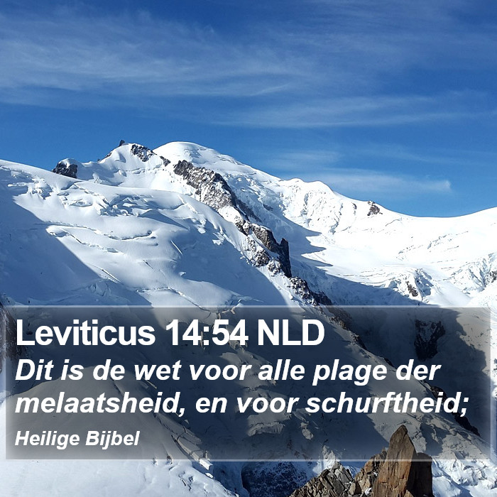 Leviticus 14:54 NLD Bible Study