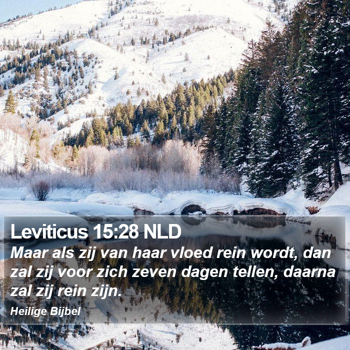 Leviticus 15:28 NLD Bible Study