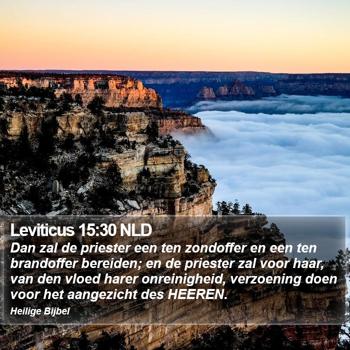 Leviticus 15:30 NLD Bible Study