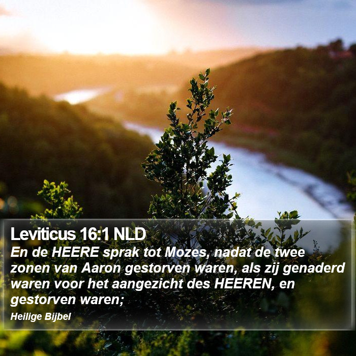 Leviticus 16:1 NLD Bible Study