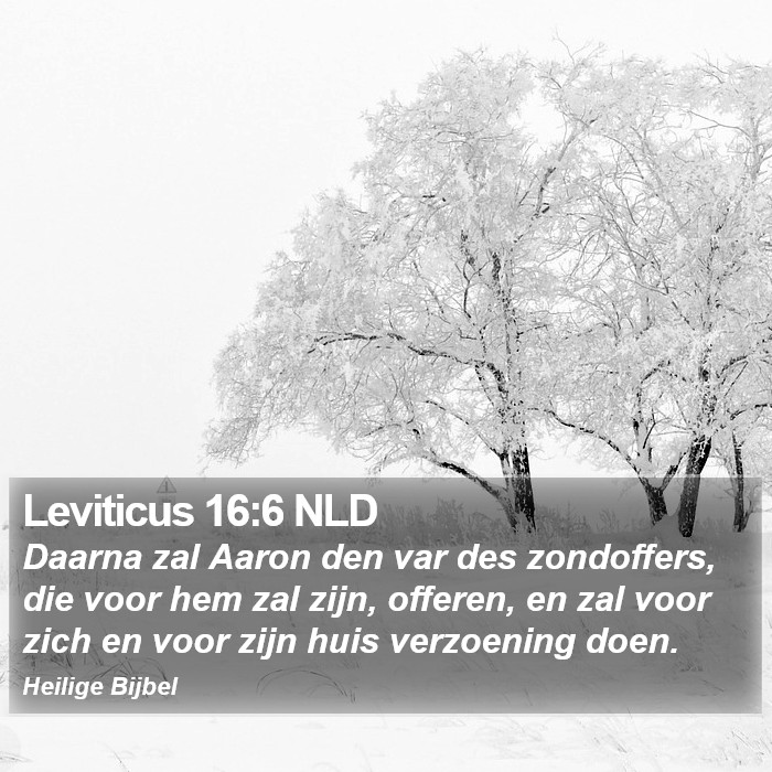 Leviticus 16:6 NLD Bible Study