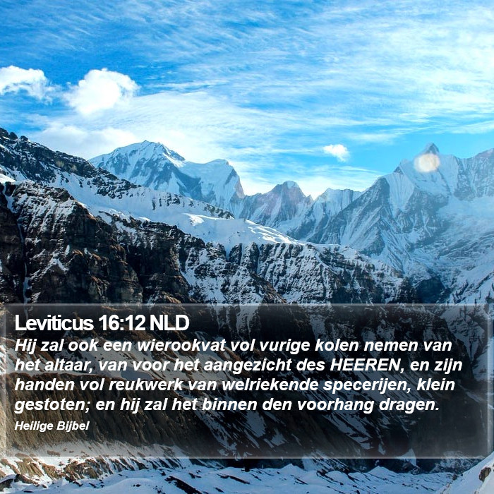 Leviticus 16:12 NLD Bible Study