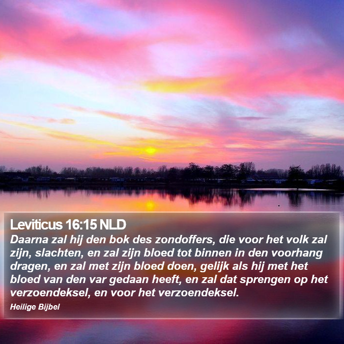 Leviticus 16:15 NLD Bible Study