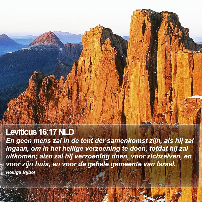 Leviticus 16:17 NLD Bible Study