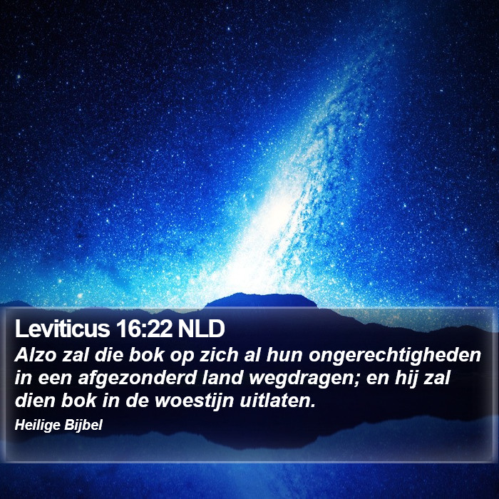 Leviticus 16:22 NLD Bible Study