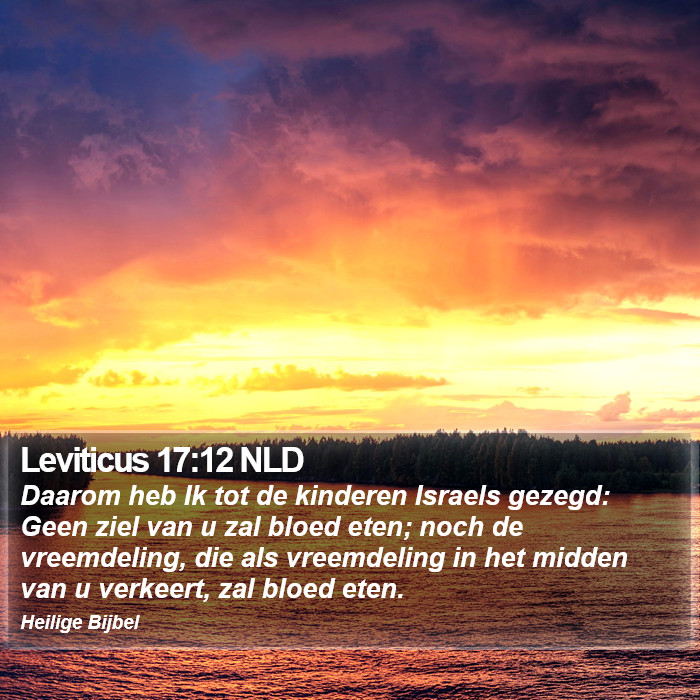 Leviticus 17:12 NLD Bible Study