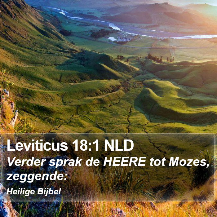 Leviticus 18:1 NLD Bible Study