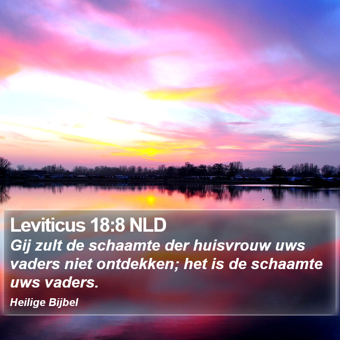 Leviticus 18:8 NLD Bible Study