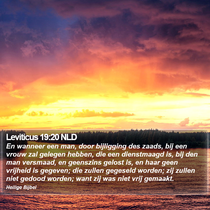 Leviticus 19:20 NLD Bible Study