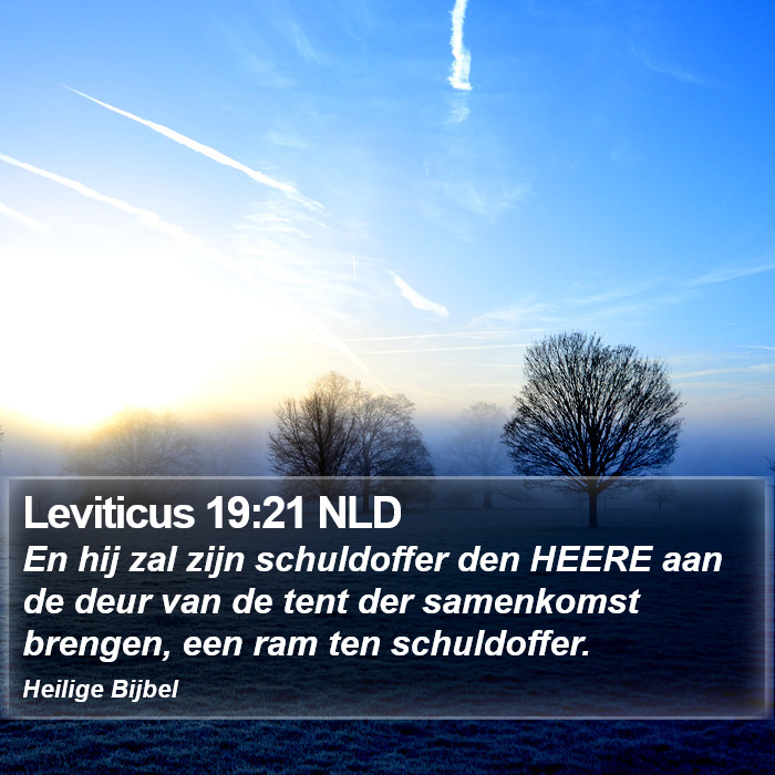 Leviticus 19:21 NLD Bible Study